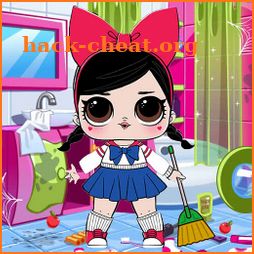Cute Dolls Makeover House icon