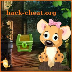 Cute Girl Hyena Rescue Best Escape Game-373 icon