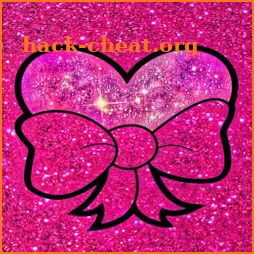 Cute glitter Wallpapers - love backgrounds icon