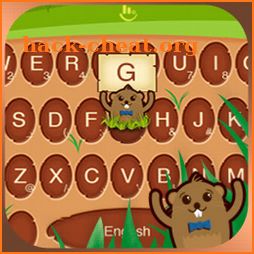 Cute Groundhog Keyboard Theme icon