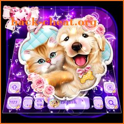 Cute Kitten and Puppy Keyboard icon