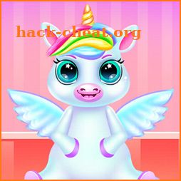 Cute Little Unicorn Caring and Dress Up icon
