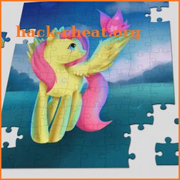 Cute Pony Puzzle Games icon