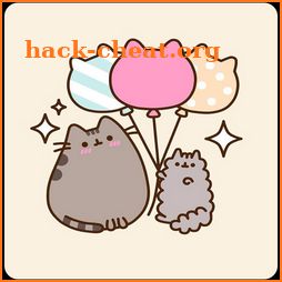 Cute Pusheen Cat wallpaper HD icon