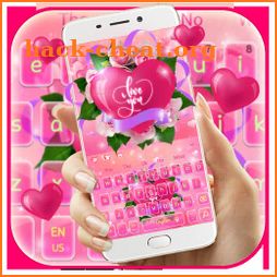 Cute Romantic Love Heart Keyboard Theme icon
