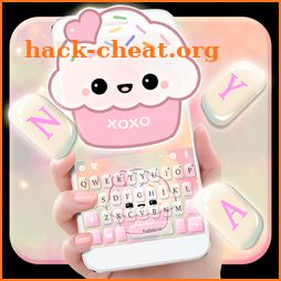Cute Sweet Cupcake Keyboard Theme icon