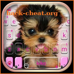 Cute Tongue Cup Puppy Keyboard Theme icon