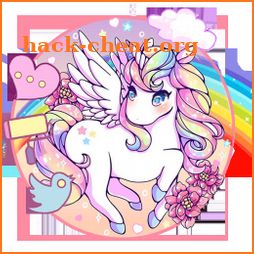 Cute Unicorn Themes HD Wallpapers icon