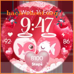 Cute Valentine - Watch Face icon