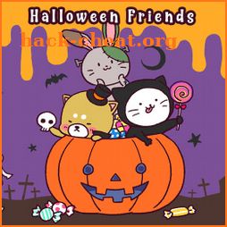 Cute Wallpaper Halloween Friends Theme icon