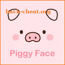 Cute Wallpaper Piggy Face Theme icon