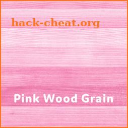 Cute Wallpaper Pink Wood Grain Theme icon