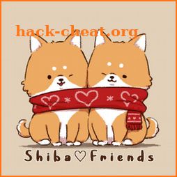 Cute Wallpaper Shiba♡Friends Theme icon