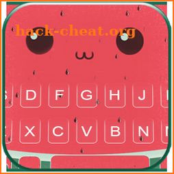 Cute Watermelon Keyboard Theme icon