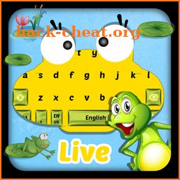 Cute Yellow Frog Keyboard Theme icon