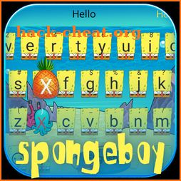 Cute Yellow Sponge Keyboard Theme icon