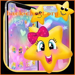 Cute Yellow Star Emoji Theme icon