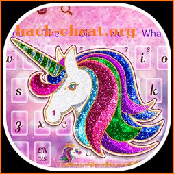 Cuteness Rainbow Unicorn Keyboard icon
