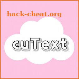CuText : Text on photo, Logo, Thumbnail icon