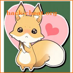 Cutie Fox Stickers-WAStickerApps icon