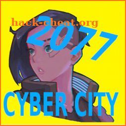 Cyberpunk 2077 Cyber City Shooter RPG anime icon