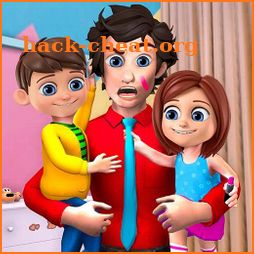 Dad at Home - Happy Family Games icon