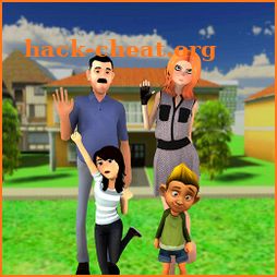 Dad simulator 3d Games: Baby care Modern Family icon