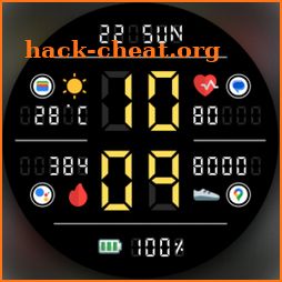 DADAM107 Digital Watch Face icon