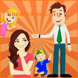Dad's Virtual Family Simulator - Happy life Games icon