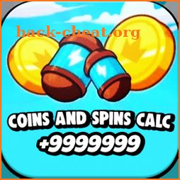 Daily Free Spins and Coins Calc For Piggy Master icon