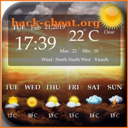 Daily Live Weather Forecast App icon