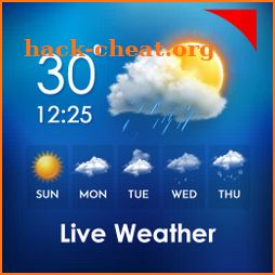 Daily Live Weather - Weather Temperature icon
