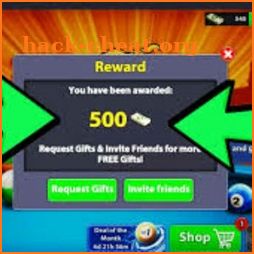 Daily Unlimited Coins Reward Links 8 Ball Pool icon