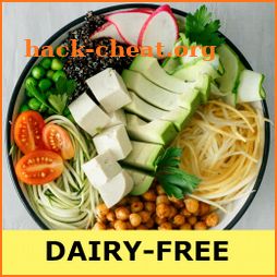Dairy-Free recipes for free app offline with photo icon