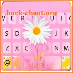 Daisy Flower Keyboard Theme icon