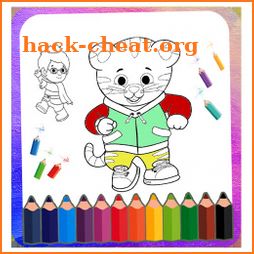 Dani Tiger Coloring Book icon