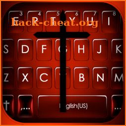 Dark Cross Keyboard Theme icon