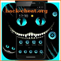 Dark Evil Smile Cat Theme icon