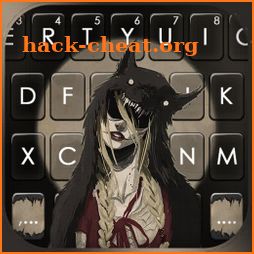 Dark Monster Woman Keyboard Background icon