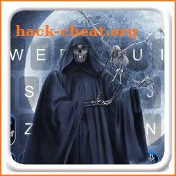 Dark night Death skull Keyboard Theme icon