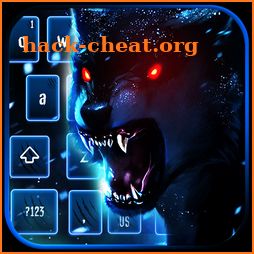 Dark Wolf Keyboard Theme icon
