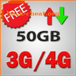 Data Free 50 GB Free MB Save Data internet Prank icon