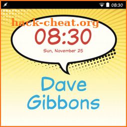 Dave Gibbons FlipFont icon