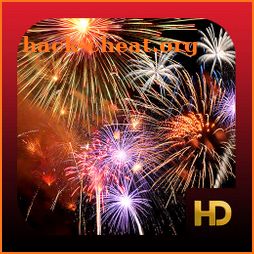 Dazzling Fireworks HD icon