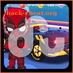Deadpool Monster Race - Superhero race Simulation icon