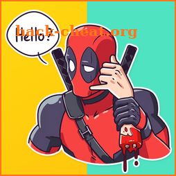 Deadpool WAstickerapps - chat stickers icon