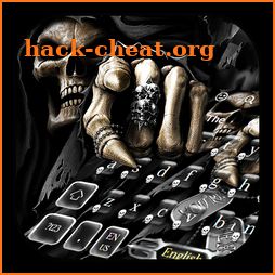 Death Devil Finger Skull Keyboard Theme icon