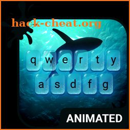 Deep Blue Animated Keyboard icon