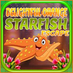 Delightful Orange Starfish Escape -A2Z Escape Game icon
