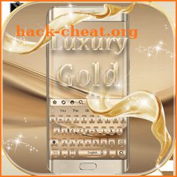 Deluxe Gold Keyboard Theme icon